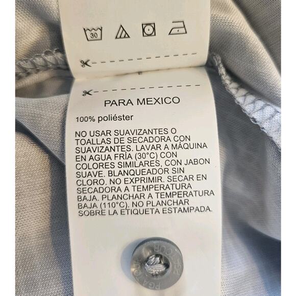 PGA Tour NWT Mens XXL Golf Polo Shirt Plaid Performance Moisture-Wicking UPF 50 - Picture 13 of 13